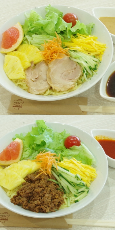 260513東谷山　冷やし中華_担々麵